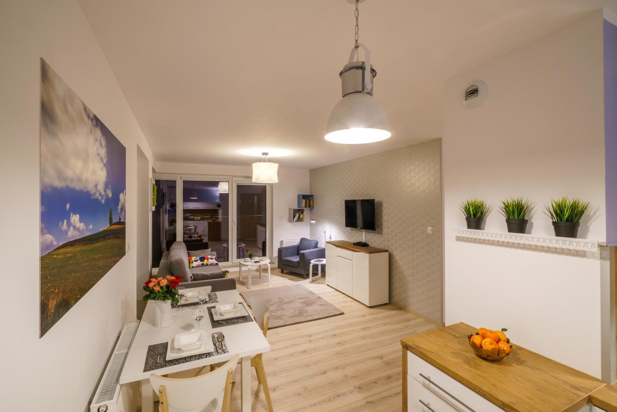 Apartament Z Tarasem Келце Екстериор снимка